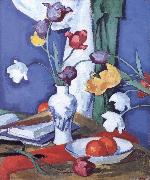 Samuel John Peploe Tulips and Fruit France oil painting artist